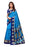 Blue, Navy Blue Color  Poly Silk Saree only in Bigswipe