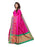 Pink Color Chanderi Silk Saree only in Bigswipe