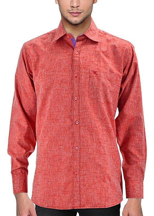 Mens Plain Shirty With Smokey Pattern only in Bigswipe