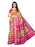 Pink, Beige, Multi Color Poly Silk Saree only in Bigswipe