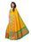 Yellow Color Chanderi Silk Saree