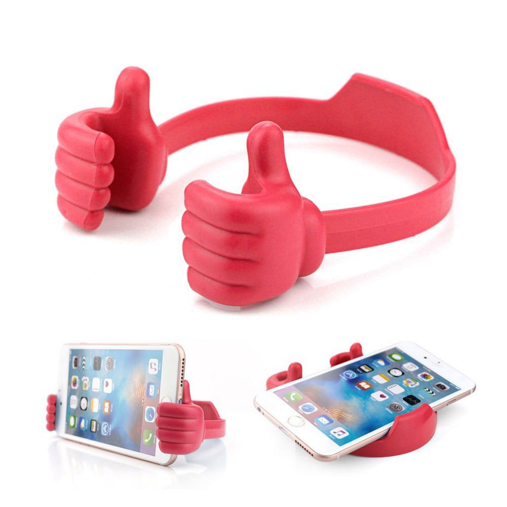 Flexible Multi-angle Hand Model Mobile Stand_Red only in Bigswipe