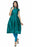 Green Color Plain Polyester Satin Kurti only in Bigswipe