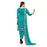 Chanderi Cotton Fabric Turquoise Color Dress Material only in Bigswipe