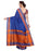 Blue Color Chanderi Silk Saree only in Bigswipe