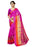 Pink, Golden Color  Chanderi Silk Saree only in Bigswipe