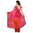 Georgette Fabric Pink Color Saree with Blouse only in Bigswipe