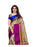 Beige, Magenta, Blue Color Poly Silk Woven Work Saree only in Bigswipe