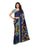 Navy Blue, Multi Color Georgette Saree only in Bigswipe