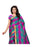 Pink,Turquoise Color Poly Silk Woven Checks Work Saree only in Bigswipe