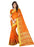 Orange, Gold Color Cotton Silk Saree only in Bigswipe