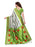 Off White, Green, Multi Color Poly Silk Saree only in Bigswipe