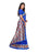 Blue, Multi Color Poly Silk Saree only in Bigswipe