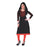 Black Designer Round Embroidered Neck Women&rsquo;s  Kurta only in Bigswipe