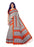 Beige, Orange Color  Poly Silk Saree only in Bigswipe