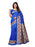 Blue, Multi Color Poly Silk Saree only in Bigswipe