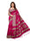 Pink, Multi Color  Poly Silk Saree only in Bigswipe