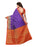 Purple Color Poly Silk Saree