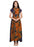 Navy Blue, Brown Color Printed, Buttons Rayon Kurti only in Bigswipe