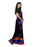 Black, Multi Color Georgette Saree only in Bigswipe