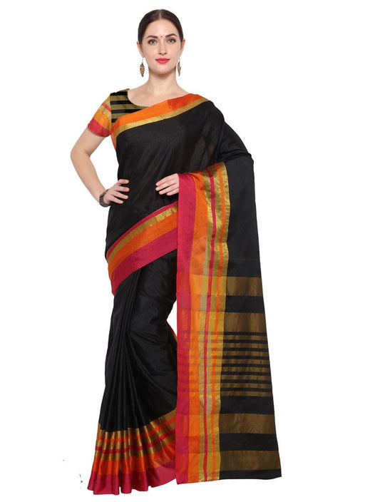 Black,Multi Color Kota Silk Saree only in Bigswipe