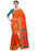 Orange Color Tussar Silk Saree only in Bigswipe