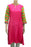 Pink Solid Chinese Collar Kurti For Women only in Bigswipe