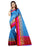 Blue Color  Bhagalpuri Silk Saree only in Bigswipe