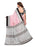 Pink, Grey, Black Color Vichitra Silk (Art Silk) Saree only in Bigswipe