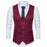 Maroon Color Men's Party Wear waistcoat Ethnic Jacket only in Bigswipe