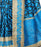 Printed Bhagalpuri Art Silk Blue with Color Saree only in Bigswipe