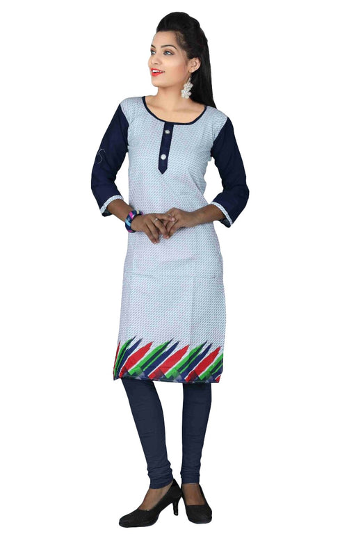 Cotton Printed Casual Women&rsquo;s Kurti only in Bigswipe