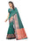 Peacock Green Color Cotton Silk Saree only in Bigswipe