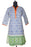 Orange Cotton V Neck Printed Kurti only in Bigswipe