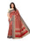 Beige, Red Color  Poly Silk Saree only in Bigswipe