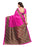 Pink, Multi Color Poly Silk Saree only in Bigswipe