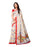 Off White, Red, Multi Color  Poly Silk Saree only in Bigswipe