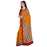 Crepe Fabric Mustard Color Saree with Blouse only in Bigswipe