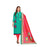 Chanderi Fabric Turquoise Color Dress Material only in Bigswipe