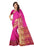 Pink, Gold Color Cotton Silk Saree only in Bigswipe