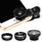 Camera Clip lens-Fisheye lens, wide&amp;Macro lens_Black only in Bigswipe