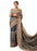 Beige,Black Color Bhagalpuri Saree only in Bigswipe