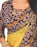 Designer Printed Saree With Blouse Yellow Color only in Bigswipe