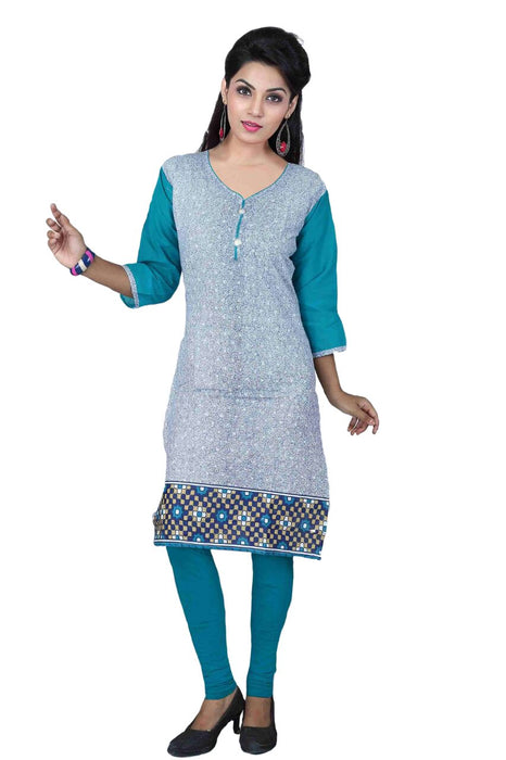 Cotton Printed Casual Women&rsquo;s Kurti only in Bigswipe