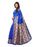 Blue, Multi Color Poly Silk Saree only in Bigswipe