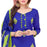 Cotton Jacquard Fabric Blue Color Dress Material only in Bigswipe