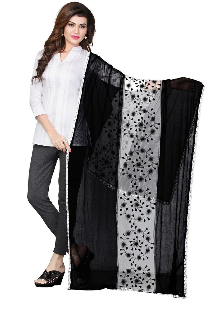 Chiffon Border Work Dupatta only in Bigswipe