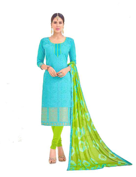 Blue Salwar Material only in Bigswipe