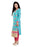 Womens Designer Sky Blue Chanderi Partywear Salwar Suit Dress Material For Womens