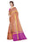 Magenta, Yellow Color Chanderi Silk Saree only in Bigswipe